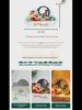 Santa Claus Cloud Mirror Night Light Building Blocks Toy for Kids - Christmas Gift