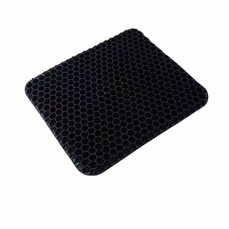 Premium Honeycomb Gel Cooling Seat Cushion, Silicone Breathable Butt Pad Summer Cooling for Office Sitting Car Ice Cold Seat Mat TPE