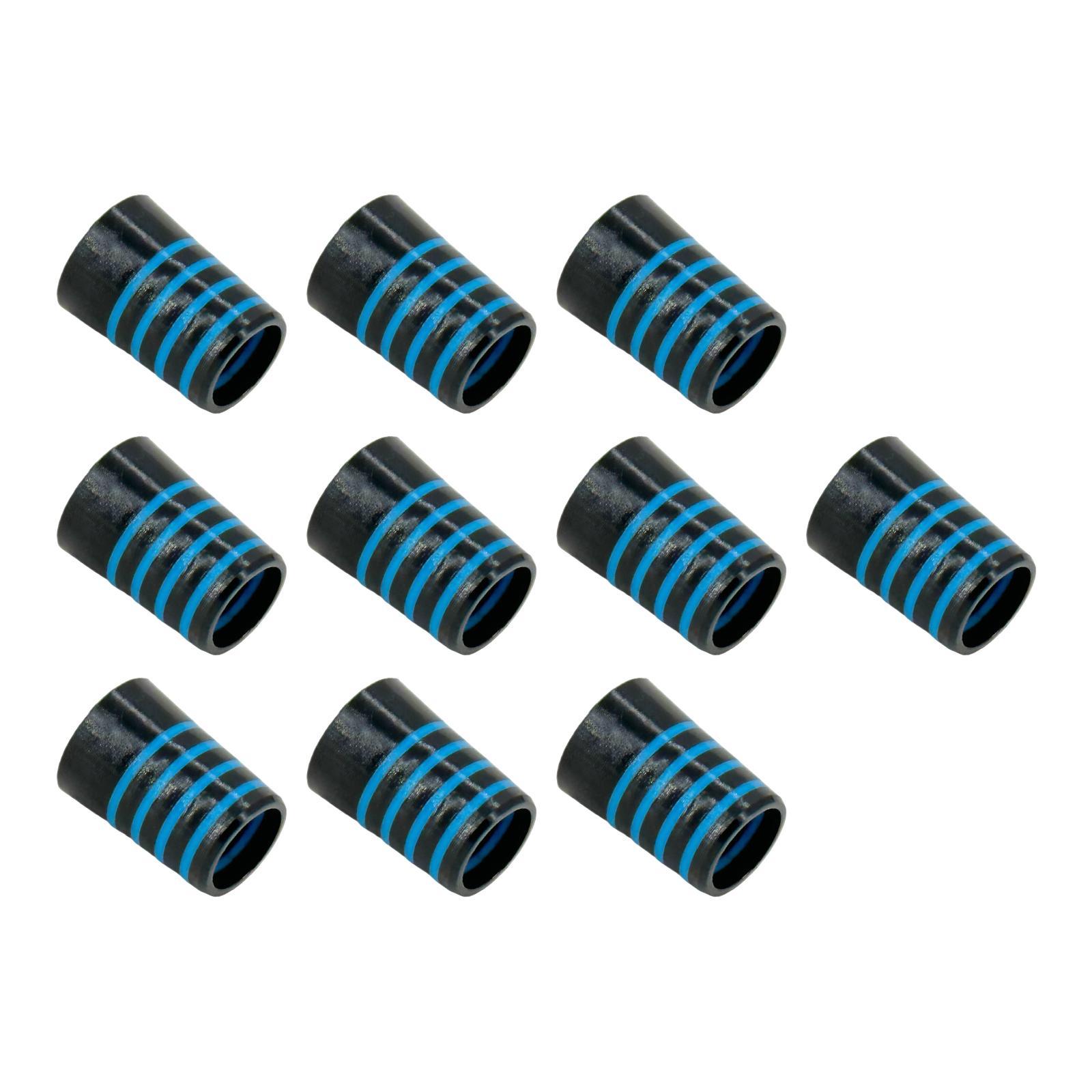 10 Pieces Golf Ferrules Golf Club Shaft Ferrules Portable .370 ID:0.370  Od:0.540  Length:0.750  Taper Tip Adapter for Sports