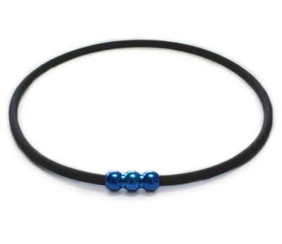 Synapse Necklace ZERO Black X Blue M Size 49cm