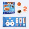 Montessori Toys Magnetic Biscuit Book Math Addition Subtraction Decomposition Learning Early Educational Toys For Children Kids