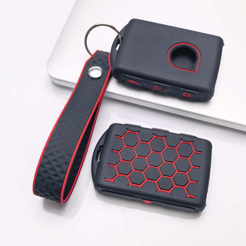 Key Fob Cover for Volvo xc40 xc60 xc90 s60 s90 v60 v90 c40 Anti-Scratch Guard Shockproof Protection Soft Grip Texture Responsive Button Touch