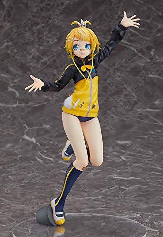 Hatsune Miku F 2nd Kagamine Rin Stylish Energy R Scale ABS PVC Painted Finished Figure -Project DIVA- Ver. 1/7 &