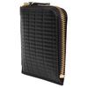 COMME Des GARCONS BRICK WALLET Comme Des Garcons Wallet Mini Wallet Zipper Genuine Leather Black Black SA3100BK L-shaped [Item]