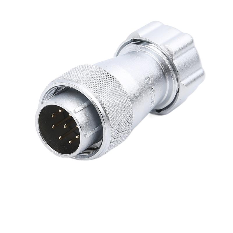 WEIPU WS20 TP+Z M20 Industrial Power Aviation Plug Socket Waterproof Connector 2 3 4 5 6 7 9 12 Pin Screw Lock Panel Connectors