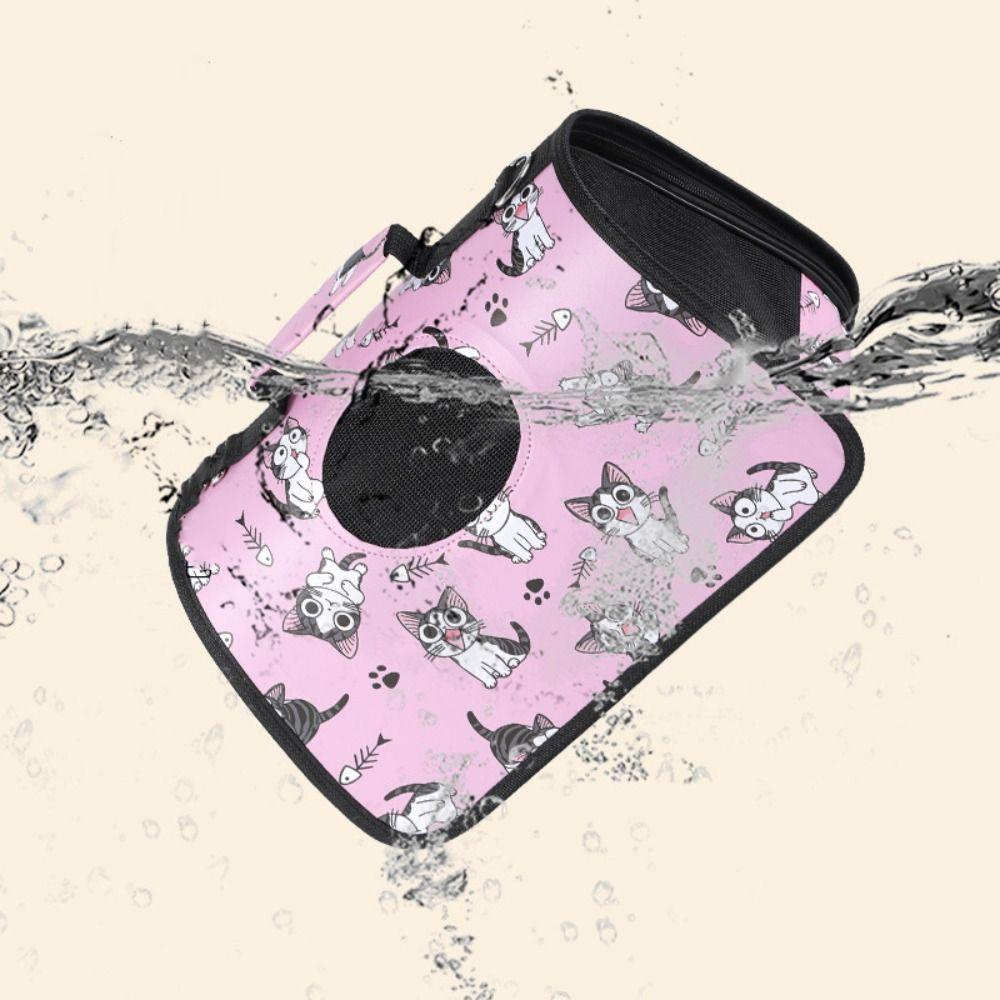 Large Space Pet Outing Bag Multi Functional Foldable Cat Bag  Outdoor Activities