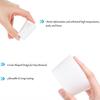 1-2pcs White Silicone Lab Stopper, Tapered Rubber Plug 4# To 12#, Tight Seal for Test Tubes, Flasks & Fermentation Vessels