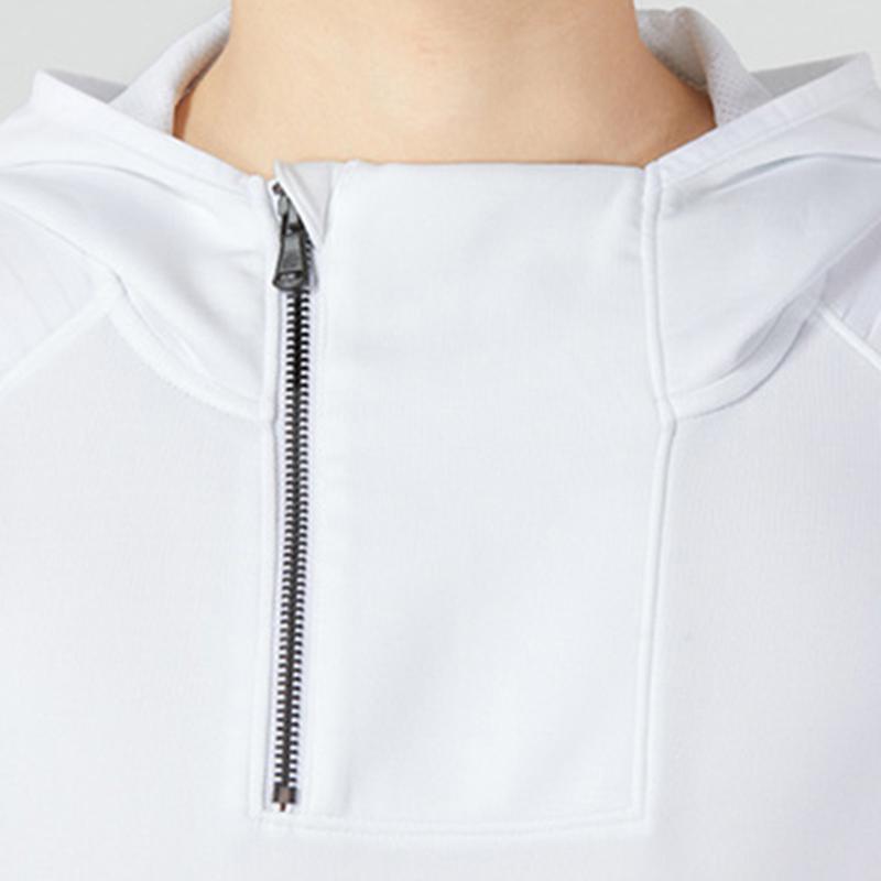 Under Armour Chaqueta Jugable Curry Color Sólido Deportivo Casual Jersey con Capucha de Manga Larga Sudadera Chaquetas para Hombre Blanco 1374296-100