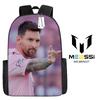 Football Schoolbag Surrounding Primary And Secondary School Students Backpack Miami International Player Backpack Single-Layer Bag