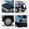 1/24 Scale TOYOTA FJ Cruiser Off-Road SUV Alloy Metal Diecast Model Car High Quality Decorative Trendy Ornaments Gifts Box for Friend
