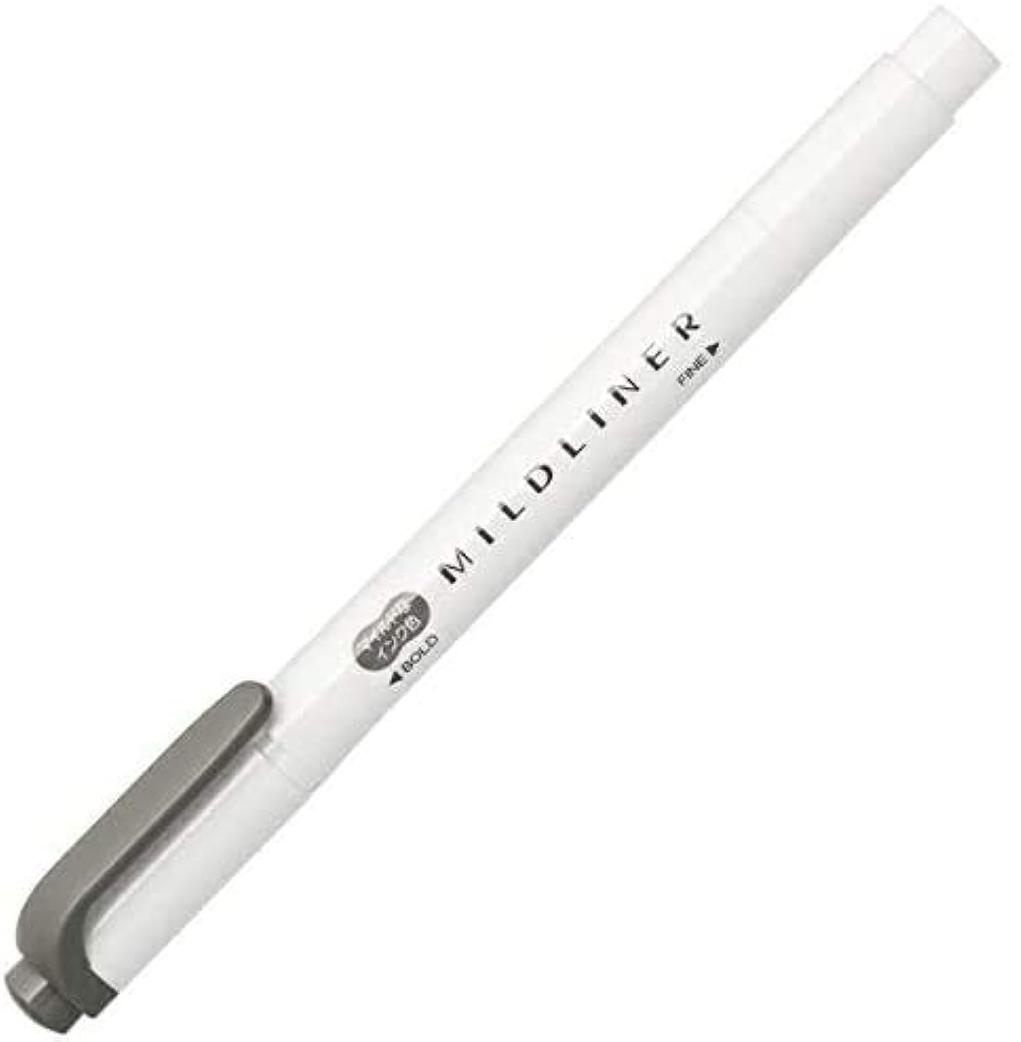 

Zebra Mildliner ink Mild Dark pen, color Gray, WKT7-MDGR