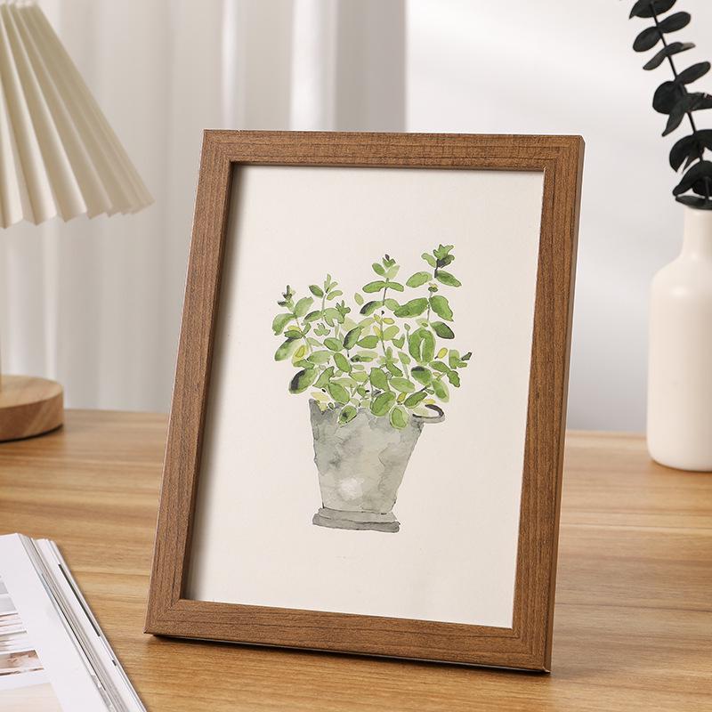 DIY Wooden Picture Frame, Creative Tabletop & Wall Display for Photos (5-10 Inch, A4)