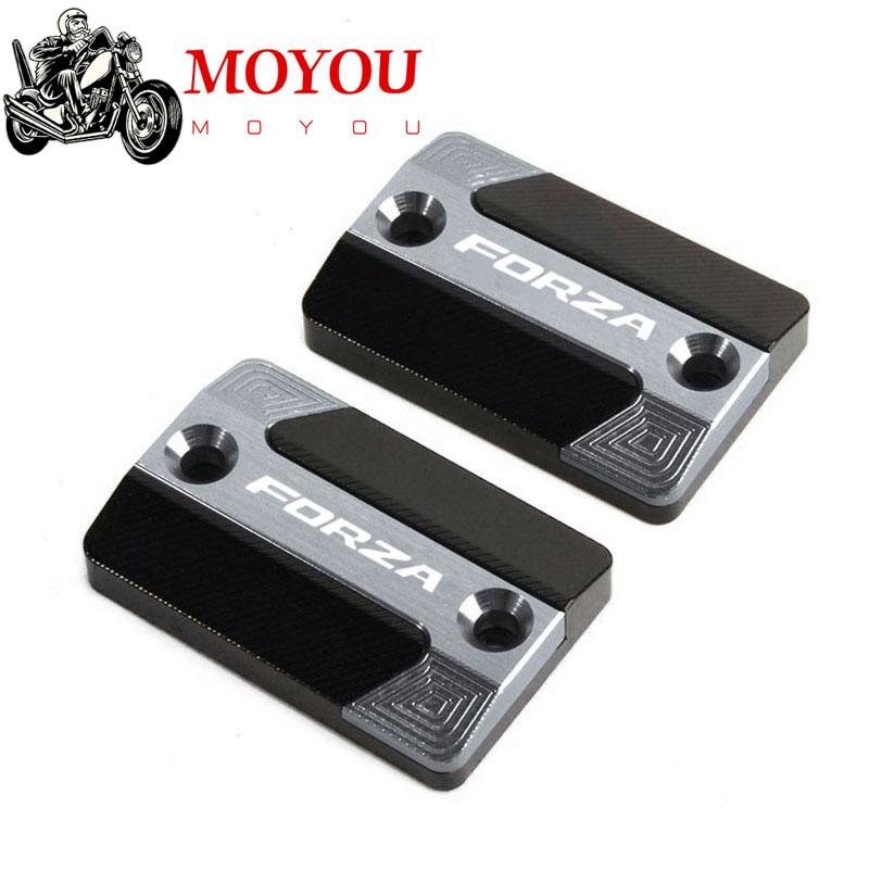 For HONDA Forza 350 FORZA350 Forza350 - Motorcycle Accessories Front Brake Reservoir Fluid Tank Cover Oil Cup