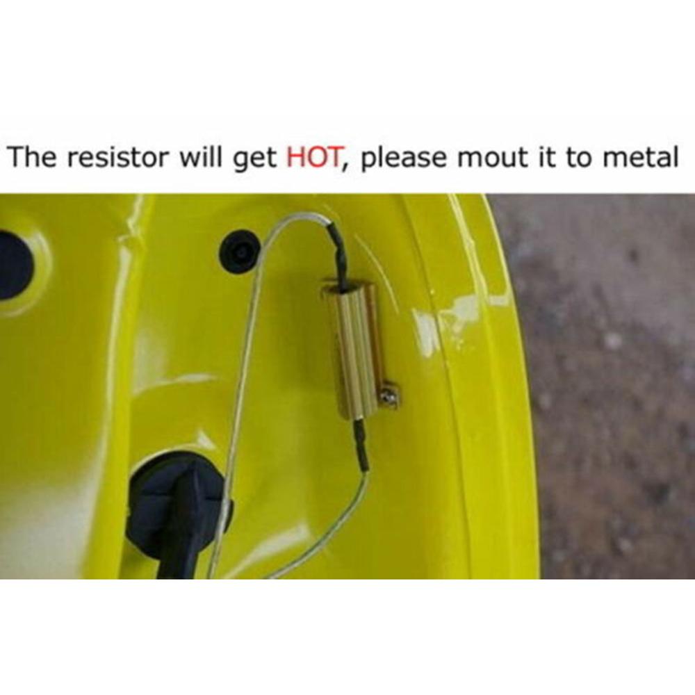 Turn Signal Light Load Resistors 6 OHM Electrical Replacement Accessories