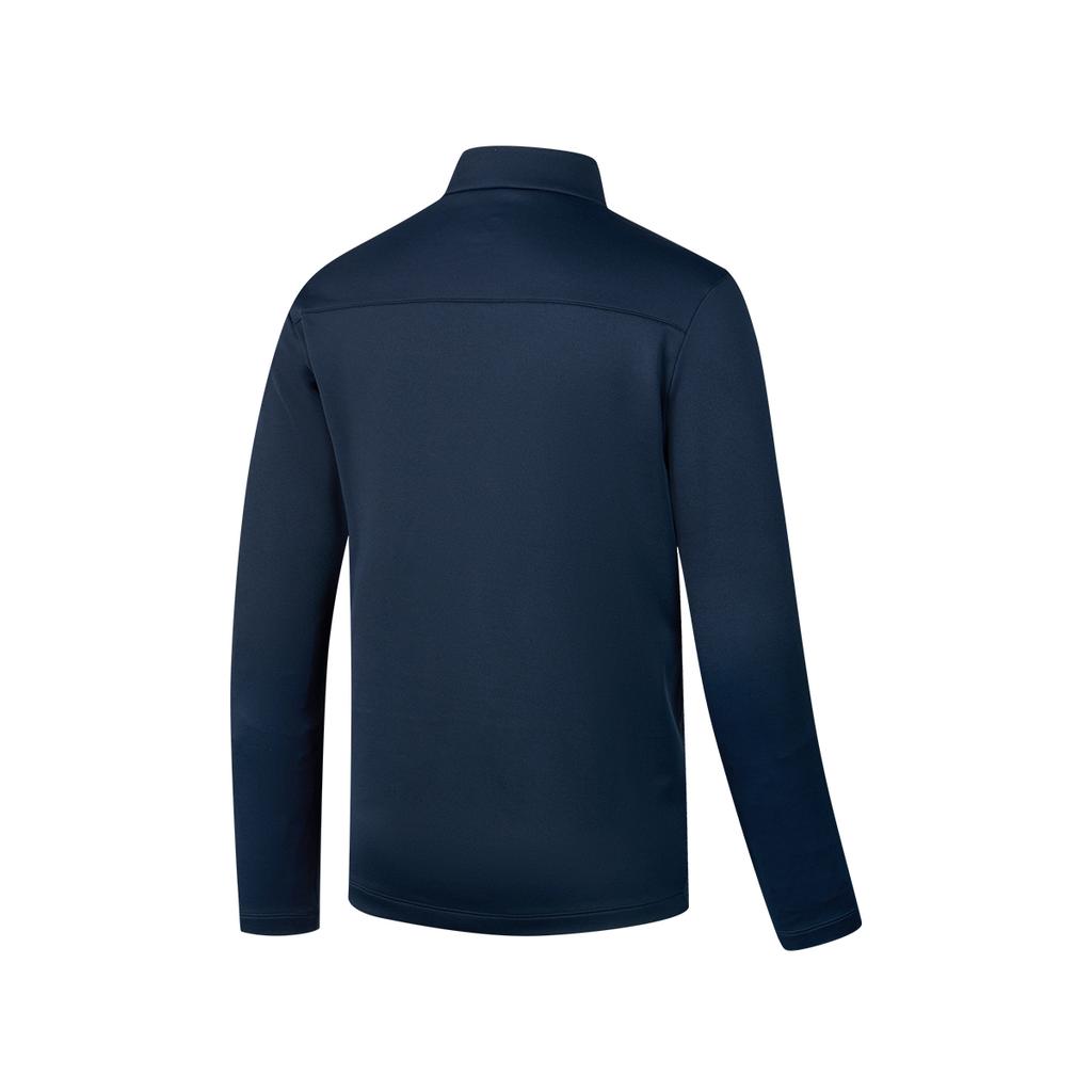 Saucony Urban Commuting Soft Stretch Comfortable Long Sleeve T-Shirt Men Tops Deep-Blue SC2240022A-DA16