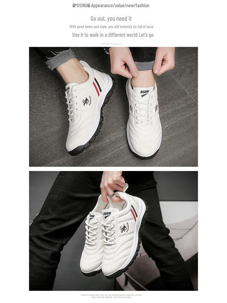 2025 Men's Fashion Casual Leather Sports Shoes