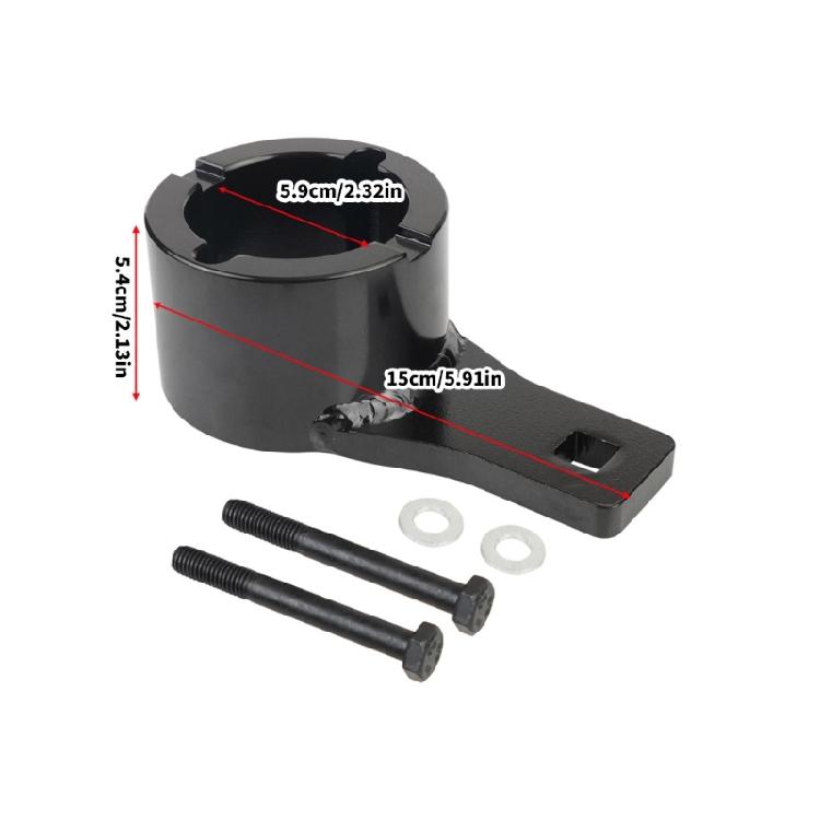 Harmonic Damper Crankshaft Cranks Pulley 59mm Socket Wrench Holding Tool for Car Repair Remover & Installer