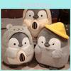 Penguin Plush Melon Toy Cartoon Stuffed Doll Bedroom Decorations Gifts Kids