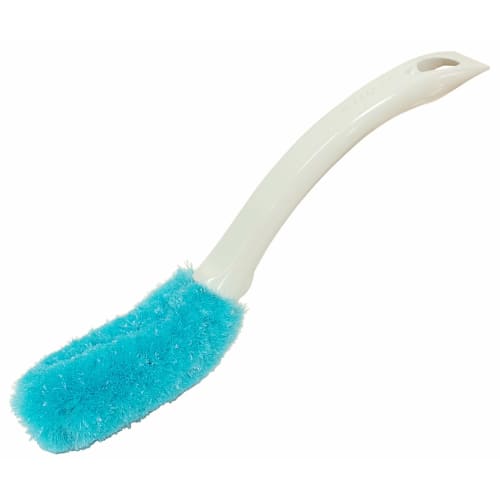 Yamazaki Sangyo Shoe Cleaning Brush, Blue, 22cm Long, Busbon-kun, Antibacterial, Made In Japan, Product Number 188888