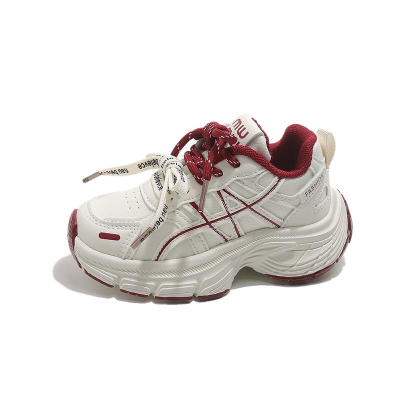 Stylische lässige Dad-Schuhe für Mädchen mit weicher Sohle - Frühjahrs-/Herbstkollektion 2026 für mittelalte und ältere Kinder