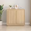 VidaXL Buffet Sonoma Oak 80x34x75 Cm Engineered Wood 819887