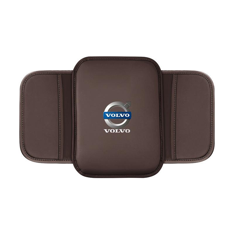 

Car Armrest Box Mat Stowing Tidying Cushion Protective Pad For Volvo XC90 V90 V60 XC60 V40 S80 S60 S90 C40 XC40 V70 XC70 C3 S90 коричневий