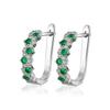 Lindon Mode Kupferlegierung Zirkon Schmuck Tropfenohrringe für Frauen Hochzeit Party Geschenke