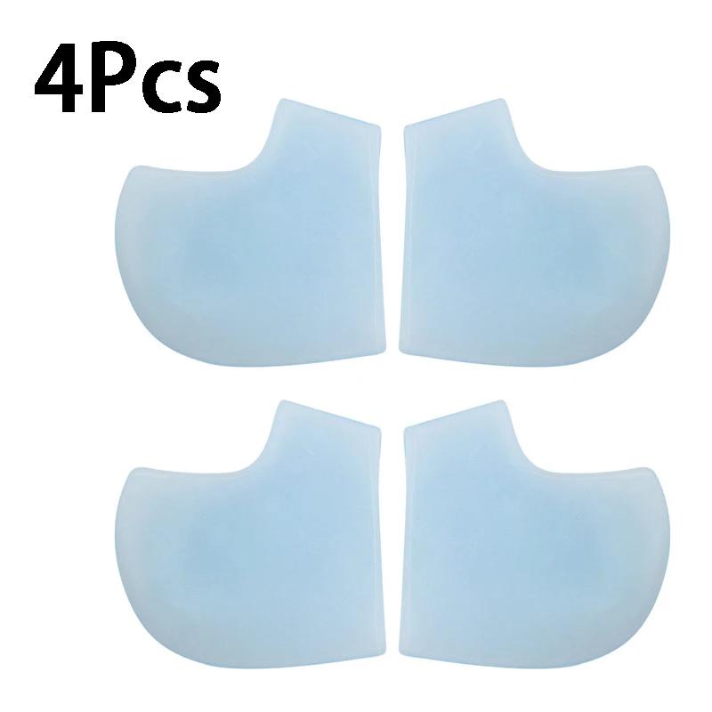 2pcs/4pcs Silicone Heel Protector Spurs Cracked Feet Plantar Fasciitis Gel Thick Heel Pad Pain Relief Foot Care Products