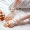 Portable Sunscreen Floral Sleeveless Lace Long Women's Arm Cover Breathable Driving Gloves