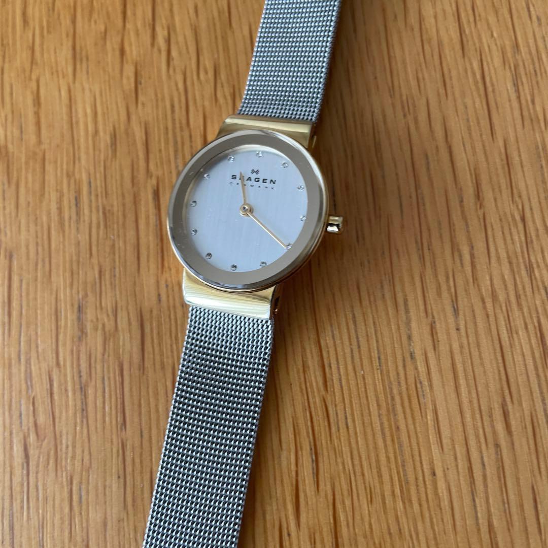 Used SKAGEN watch mesh belt SKW2666