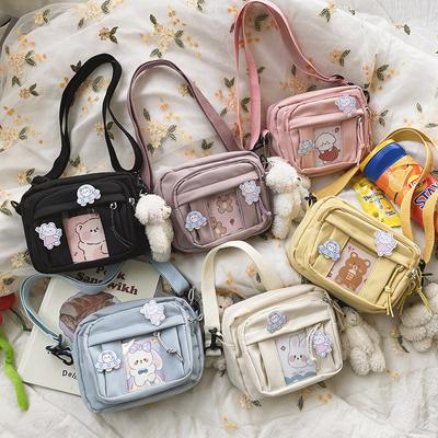 Kawaii Bags Girls Trend Transparent Bag Small Crossbody Bag for Women Purses and Handbags Shoulder Bag