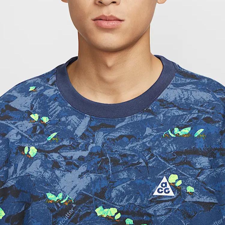Nike ACG Dri-Fit Casual Loose Quick-Dry Short Sleeve T-Shirt Men Tops Deep-Navy HJ0795-410