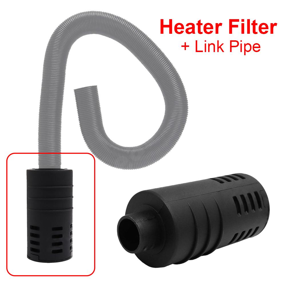 25mm-60cm vzduchový ohřívač vzduchu potrubí dieselové nezávislé topení žlutý filtr sání vzduchu tlumič pro Webasto Dometic Eberspacher