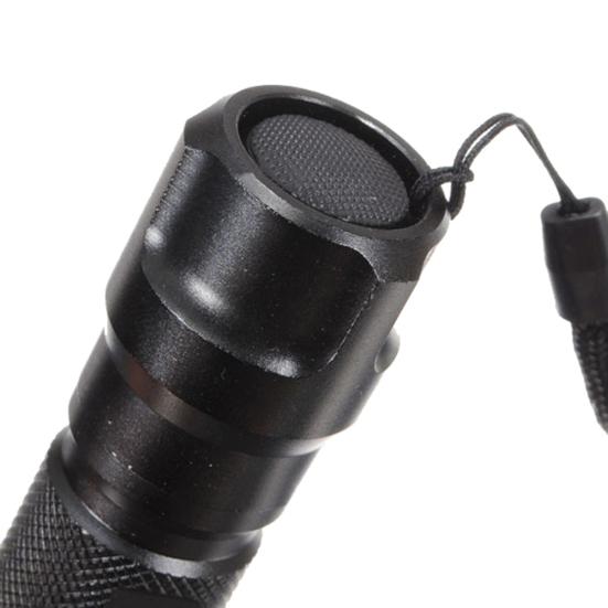 Aluminium Alloy Waterproof Super Bright Rechargeable Flashlight Torch Light