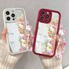 Mirror Makeup Flower Hello Kitty Bracelet Chain Casing For Iphone 17 16 Pro Max 17 Air 16e 15 14 13 12 11 Pro Max 16 Plus Case