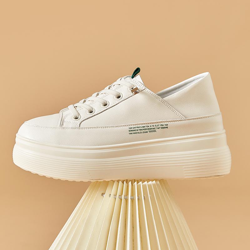 Inner heightening new spring casual muffin small platform shoes