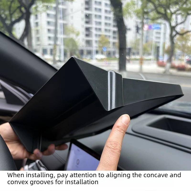 For Geely Galaxy A7 2025 Dashboard Lens Hood Sun Block Interior Modified Case Screen Rear Storage Case Car Accessories Supplies