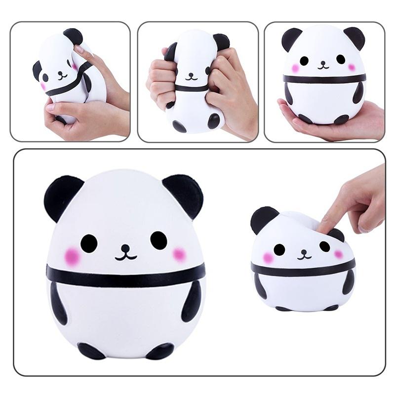 

Kawaii Jumbo Panda Squishy Soft Doll Collectibles Cartoon Super Slow Rising