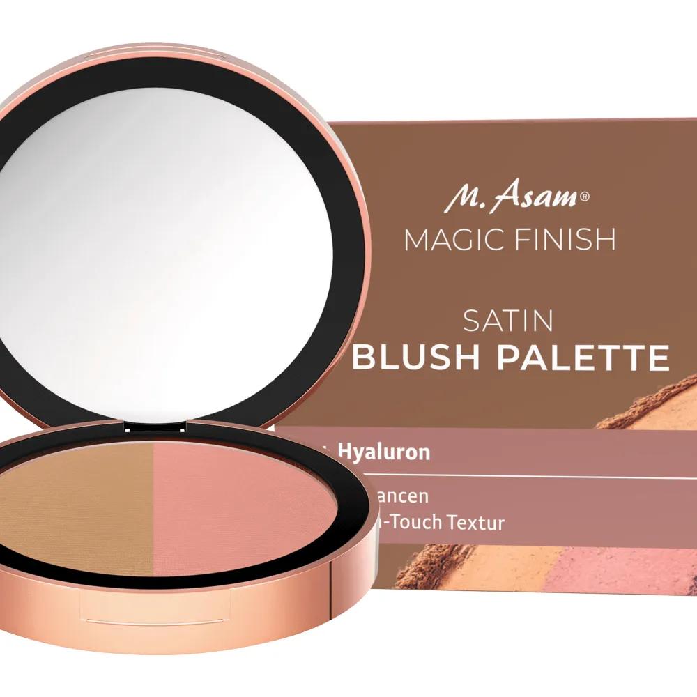 

M. Asam Blusher Palette Satin Dark Honey & Nude Flush 4g