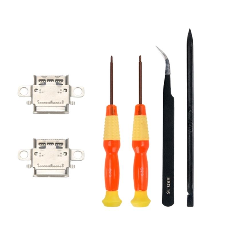 

Durable Reliable Charging Socket Charger Repair Tool Kit Suitable for NS/NS Lite/NS OLED Gaming Console Easy to Install