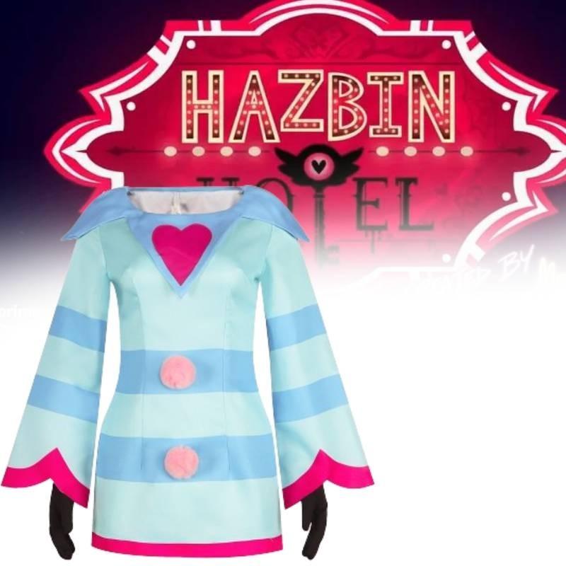 Comfortable Polyester Fizzarolli Cosplay Dress Unisex Anime Game Character Outfit