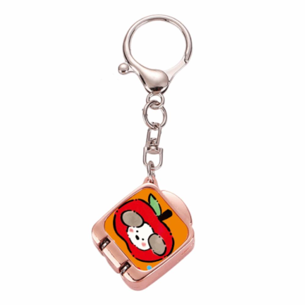 Portable Mini Folding Nail Clipper Stainless Steel Nail Clipper Key Ring Toenail Trimmer  Travel Style E