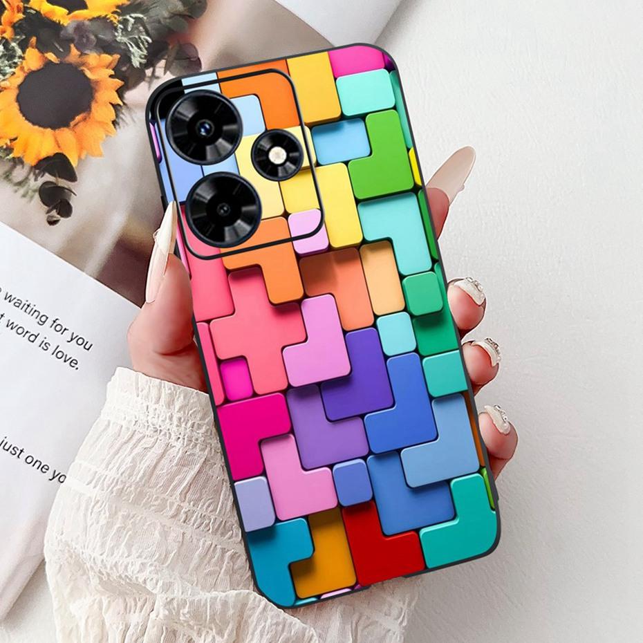 Fashion Painting Case For Infinix Hot 30 Play 30i Soft Silicone TPU Phone Cases For Infinix Hot30i Hot30 30Play Covers Bumpers