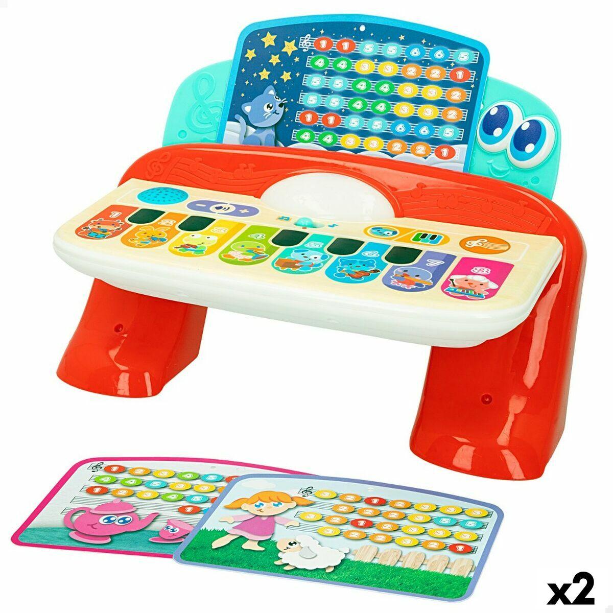 

Piano Interactif Pour Bébé Winfun 27 X 16 X 18 Cm (2 Unités) TU прозрачный