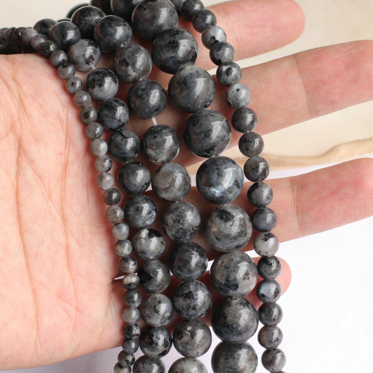 DIY Crystal Glitter Round Beads for Handmade Jewelry and Beading Accessories