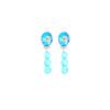 Princess Series Children's Small Earrings Earrings Clip Frozen Princess No Pierced Ears False Earrings Cartoon Earrings