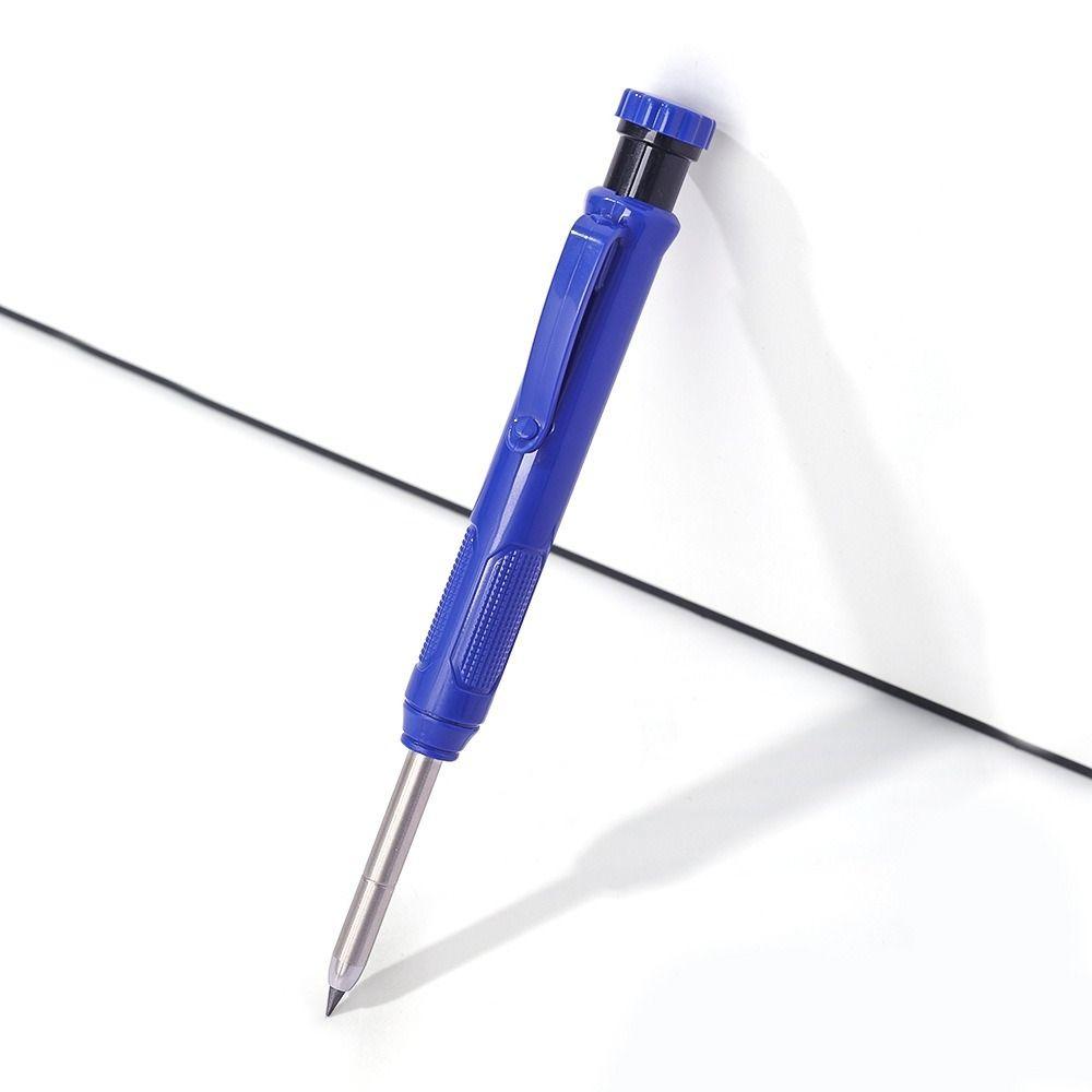 Deep Hole Marking Mechanical Pencil Built-in Sharpener Solid Carpenter Pencil  Carpentry