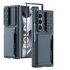 Suitable for Samsung Z Fold6 Mobile Phone Case Folding Screen Ultra Thin Business Leather Card Bag Anti Fall Protection Case