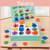 Wooden Geometric Shape Sorting Box For Kids Educational Toy With Color Matching