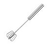 Stainless Steel Manual Press Handheld Egg Beater and Cream Mixer for Home Baking